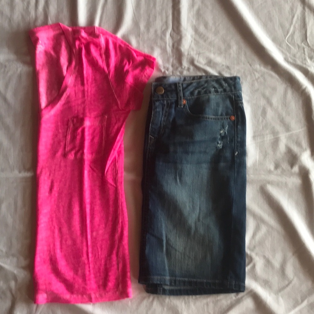GAP jean skirt